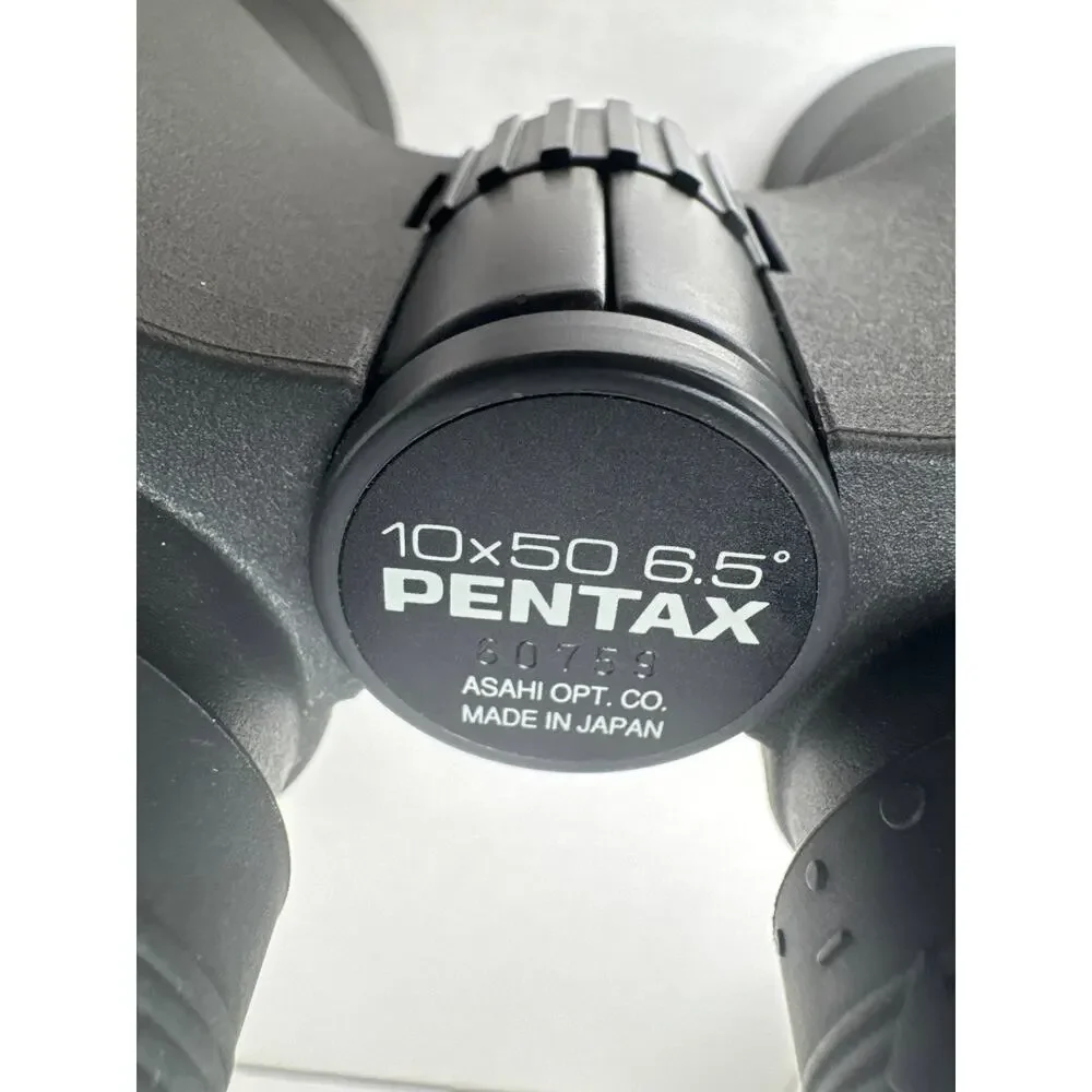 Pentax 10x50 PCF Binoculars 6.5 Degrees with bag Asahi Japan